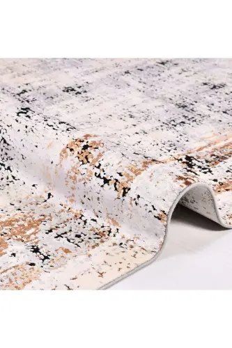 Crystal Collection 18115K Thick Woven Viscose Silk Textured Living Room Entrance Hall Kitchen Carpet Runner-Multi 6 - 2