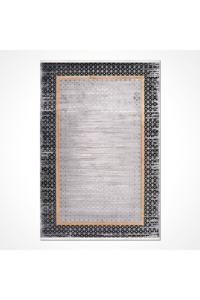 Crystal Collection 18167K Tightly Woven Viscose Silk Textured Hallway Entrance Runner Rug - 5