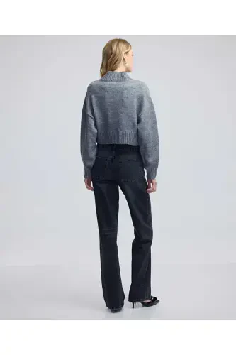 Crystal embellished sweater - 6