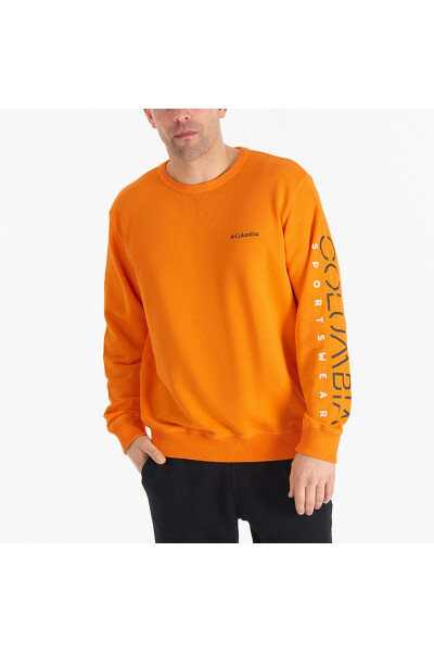 Csc M Basic Sleeve Print Crew Men's Sweatshirt - 5