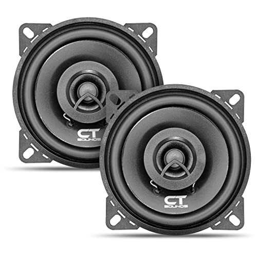 CT Sounds BIO-4-COX 4 Inch Coaxial Car Speakers, 160 Watts Max, Pair - CT Sounds (1)