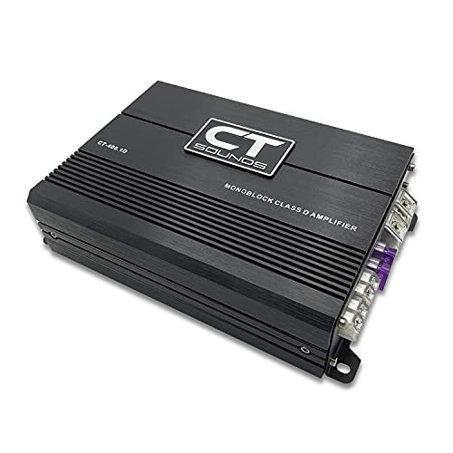 CT Sounds CT-400.1D Compact Class D Car Audio Monoblock Amplifier, 400 Watts RMS - CT Sounds (1)