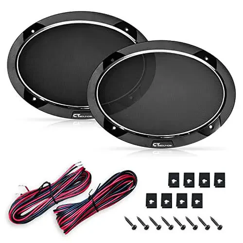 CT Sounds Meso 6x9” 400 Ватт 2-Йўналишли Премиум Коаксиал Автомобиль Динамиклари, Жуфт - 6