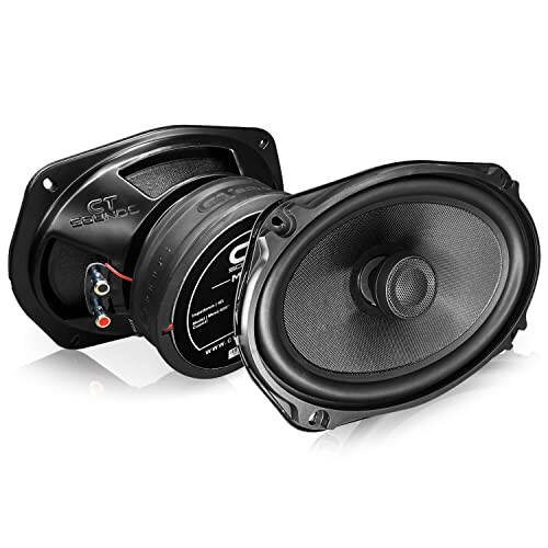 CT Sounds Meso 6x9” 400 Watt 2-Way Premium Coaxial Car Speakers, Pair - 1