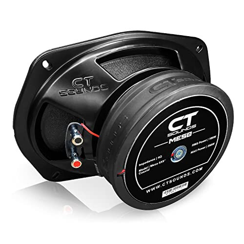 CT Sounds Meso 6x9” 400 Watt 2-Way Premium Coaxial Car Speakers, Pair - 4