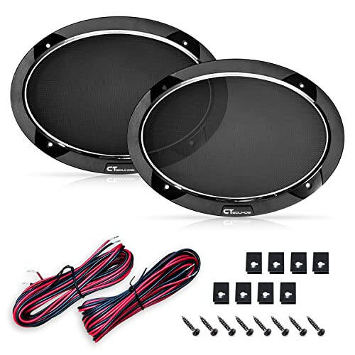 CT Sounds Meso 6x9” 400 Watt 2-Way Premium Coaxial Car Speakers, Pair - 6