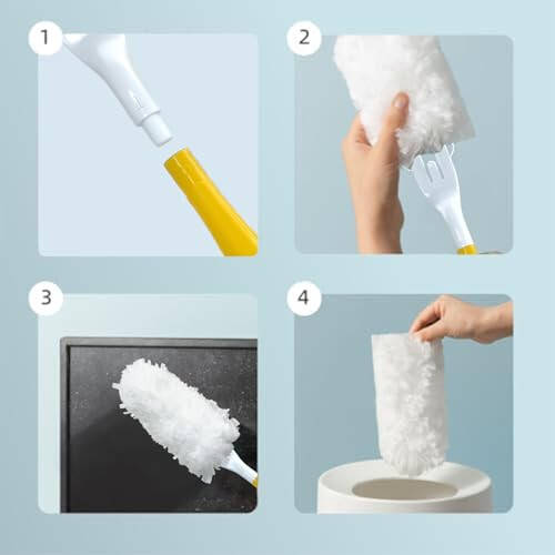 Cubicozy Car Interior Duster - Ultimate Cleaning Tool for Cars, House, and Office - Compact Mini Design for Effortless Dust Removal (Duster) - 4