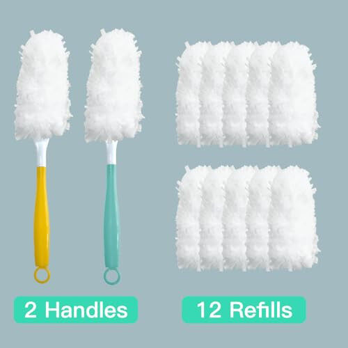 Cubicozy Car Interior Duster - Ultimate Cleaning Tool for Cars, House, and Office - Compact Mini Design for Effortless Dust Removal (Duster) - 7