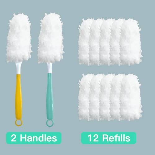 Cubicozy Car Interior Duster - Ultimate Cleaning Tool for Cars, House, and Office - Compact Mini Design for Effortless Dust Removal (Duster) - 7