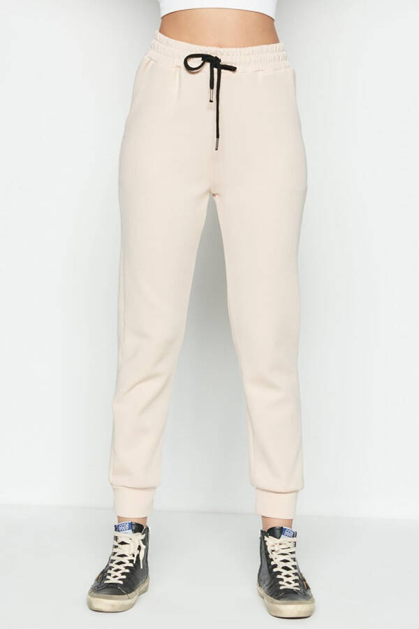 Cuffed Sweatpants 803 Cream - 9