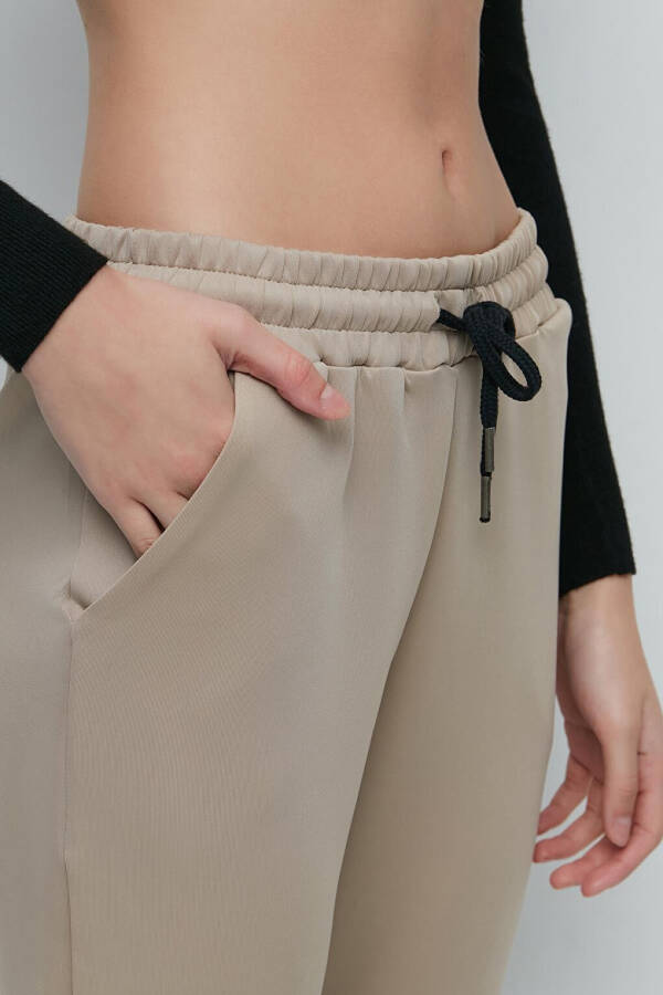 Cuffed Track Pants 803 Stone - 13