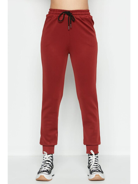 Cuffed Tracksuit Bottoms 803 Terracotta - 4