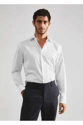 Cufflinks Slim Fit Shirt - 3