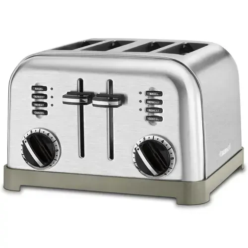 Cuisinart Toasterlari 4 Diliimli Metall Klassik Toaster - 6