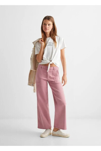 Culottes with pockets - MANGO TEEN (1)
