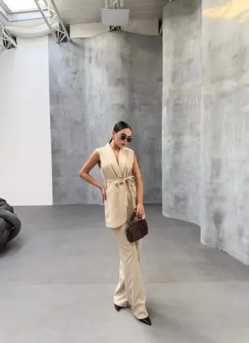 Cura Vest Pants Two Piece Set - 3