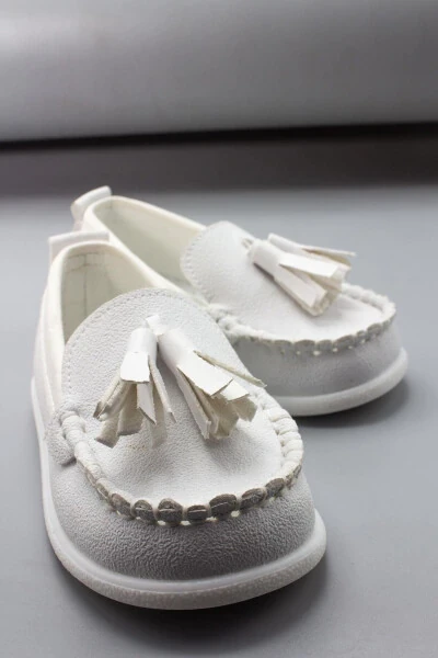 Curcik Bebek Tımberlant Beyaz-Beyaz - 15