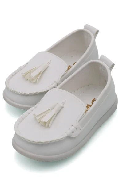 Curcik Bebek Tımberlant Beyaz-Beyaz - 5