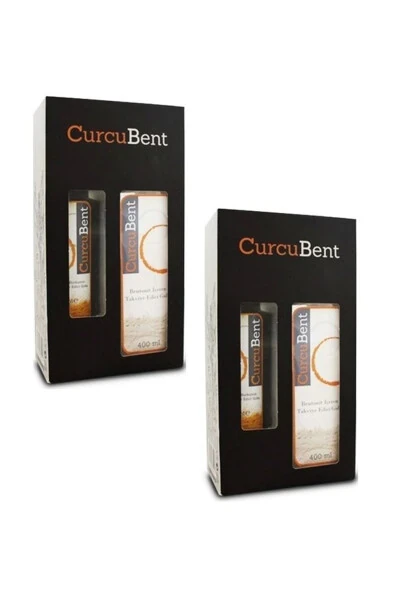Curcubent Curcumin and Bentonite Supplement Food (2 PACKS) - MEDIKIL (1)