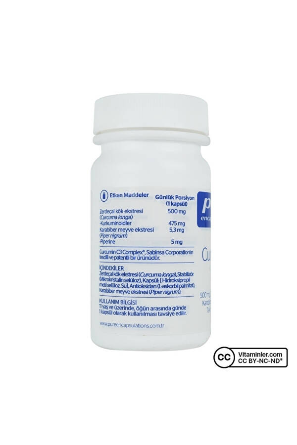 Curcumin 500 Mg 30 Capsules - 3