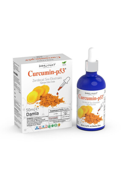 Curcumin P53 Zerdeçal Ekstrakti 50 ml Tomchi - 1