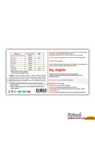 Curcumin Plus 30 Capsules - KRINOL (1)