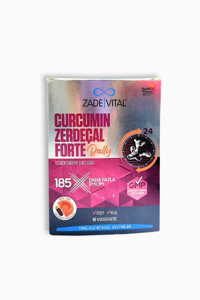 Curcumin Zedaçal Forte Günlük 60 Yumuşak Kapsül - 2