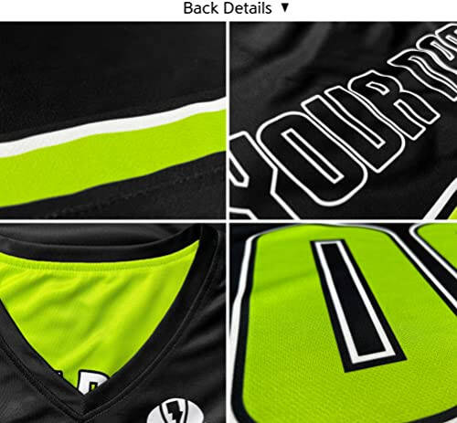 Custom Basketball Jersey Reversible Uniform Add Any Team Name Number Personalized Sports Vest for Men/Boys - 4