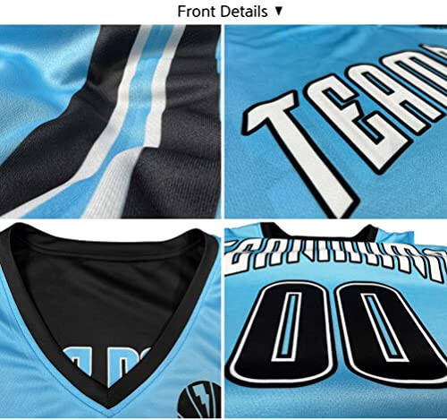 Custom Basketball Jersey Reversible Uniform Add Any Team Name Number Personalized Sports Vest for Men/Boys - 6