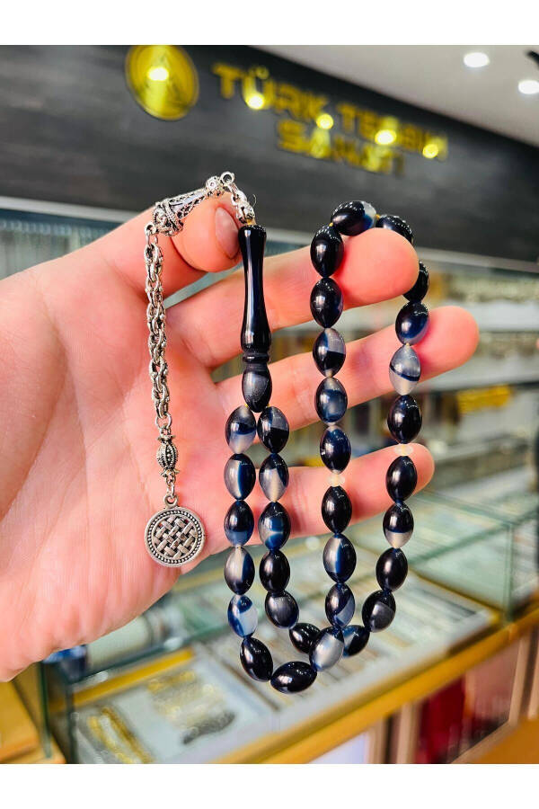 Custom Made Spotted Tiger Eye Prayer Beads - 2
