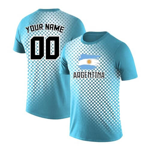 Custom Soccer Shirt 2024 Novelty 3D Printing Personalized Tshirt Fans Gift Name&Number Summer Top apparel for Men Women Youth - 1