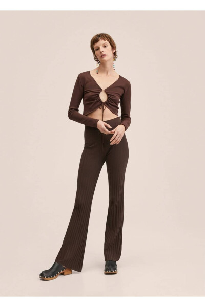 Cut-out tafsilotli to‘qilgan kozok - MANGO WOMAN (1)