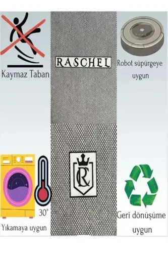 Cut Size Runner Non-Slip Sole Soft Plush Carpet Dark Gray-Dark Gray - 4