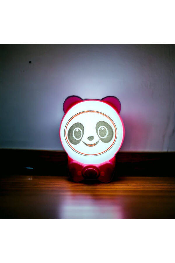 Cute Baby Kids Room Night Light Panda Night Light Home Room White Led Decorative Lighting - 1