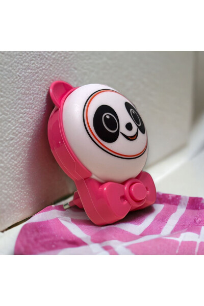 Cute Baby Kids Room Night Light Panda Night Light Home Room White Led Decorative Lighting - 3