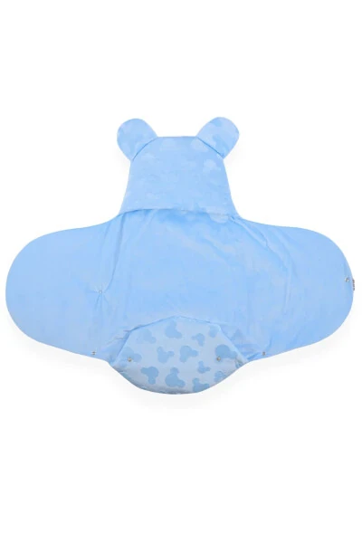 Cute Bear Patterned Baby Swaddle And Blanket - Modazone (1)