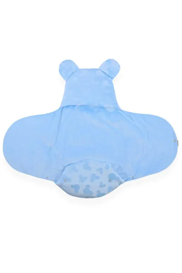 Cute Bear Patterned Baby Swaddle And Blanket - 2