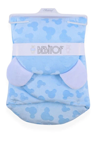Cute Bear Patterned Baby Swaddle And Blanket - 4