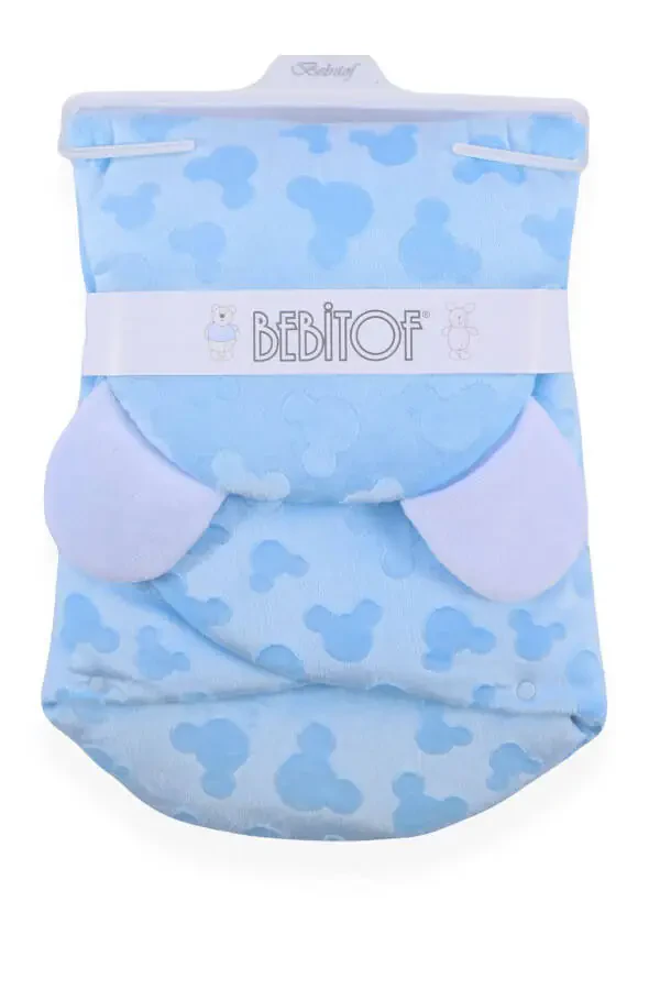 Cute Bear Patterned Baby Swaddle And Blanket - 4