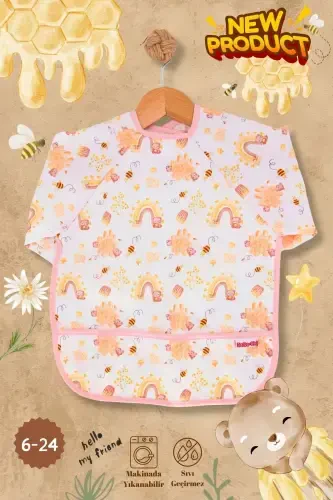 Cute Bee Pattern Waterproof Activity & Food Mat - 1