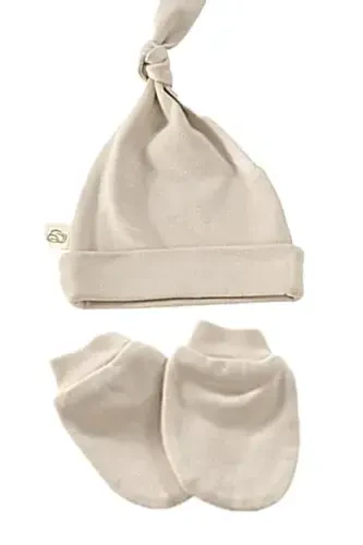 Cute Friends 3 Piece Newborn Mini Hospital Outing Set-Natur - 3