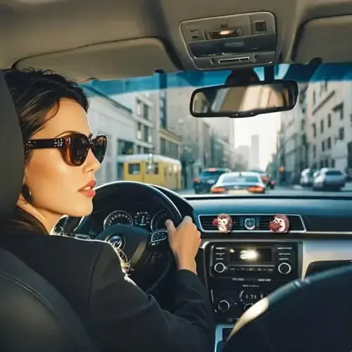 Cute Hedgehog Car Air Freshener Clips,Funny Hedgehog Car Vent Clip,Car Air Conditioner Clip,Auto Vent Decoration Accessories,Automotive Interior Decoration Gifts for Men/Women - 2