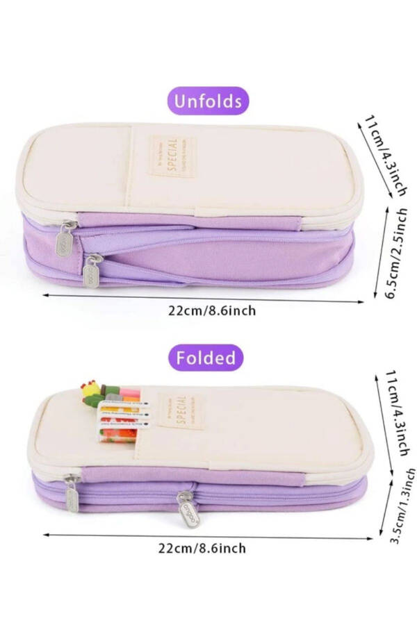 Cute Large Capacity Pencil Case (From Abroad) - 2