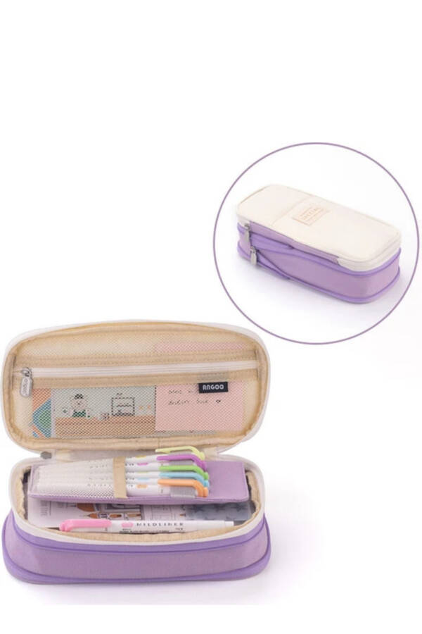 Cute Large Capacity Pencil Case (From Abroad) - 6