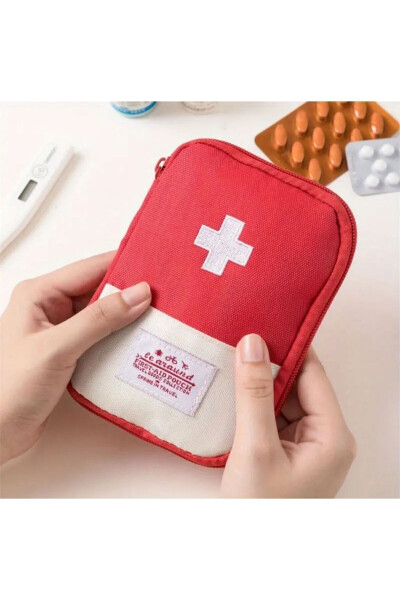 Cute Mini Portable Medicine Bag, First Aid Kit, Medical Emergency Kit, Outdoor (L) - 7