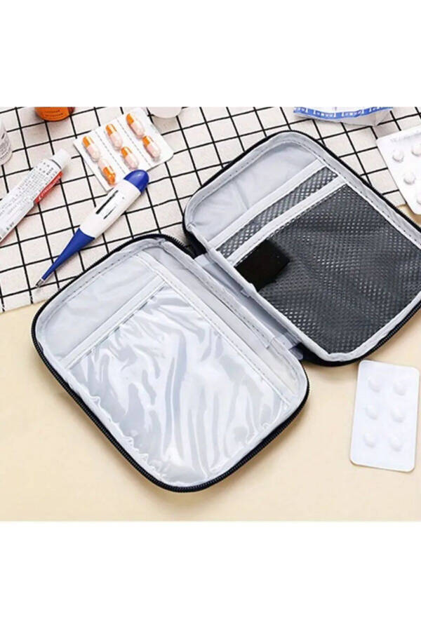 Cute Mini Portable Medicine Bag, First Aid Kit, Medical Emergency Kit, Outdoor (L) - 9