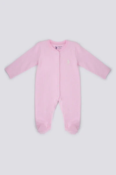 Cute Pinks Açık Pembe Bebek Tulum - U.S. POLO ASSN.