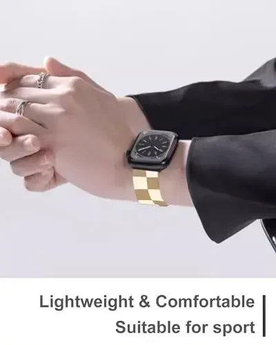 Cute Sport Watch Bands Compatible With Apple Watch Band 38mm 40mm 41mm for Women Men, Adjustable Soft Silicone Replacement Smartwatch Wristband for iWatch Series 7 6 5 4 3 2 1 SEbandG - 5