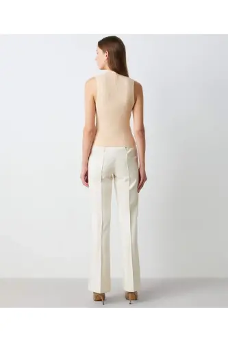 Cutout Knit-Beige - 4