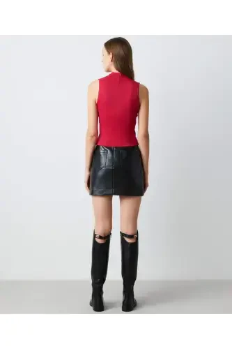 Cutout Knit-Pink - 4